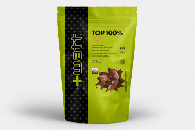 Top 100% XP 750 grammi doypack cacao