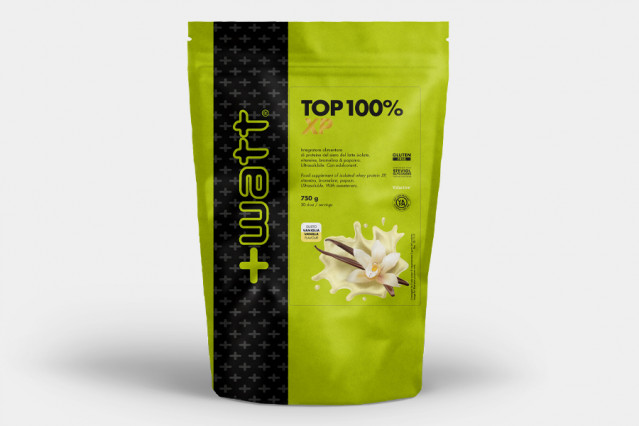 Top 100% XP 750 grammi doypack vaniglia