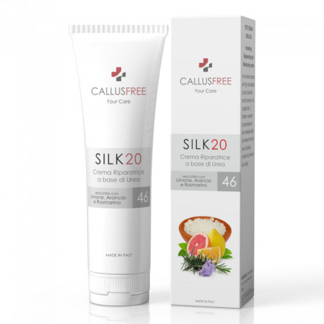 Crema riparatrice a base di urea 20% Silk 20